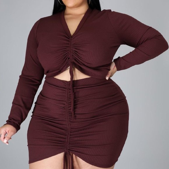 Plus Size Skirt Set - Picture 2 of 2